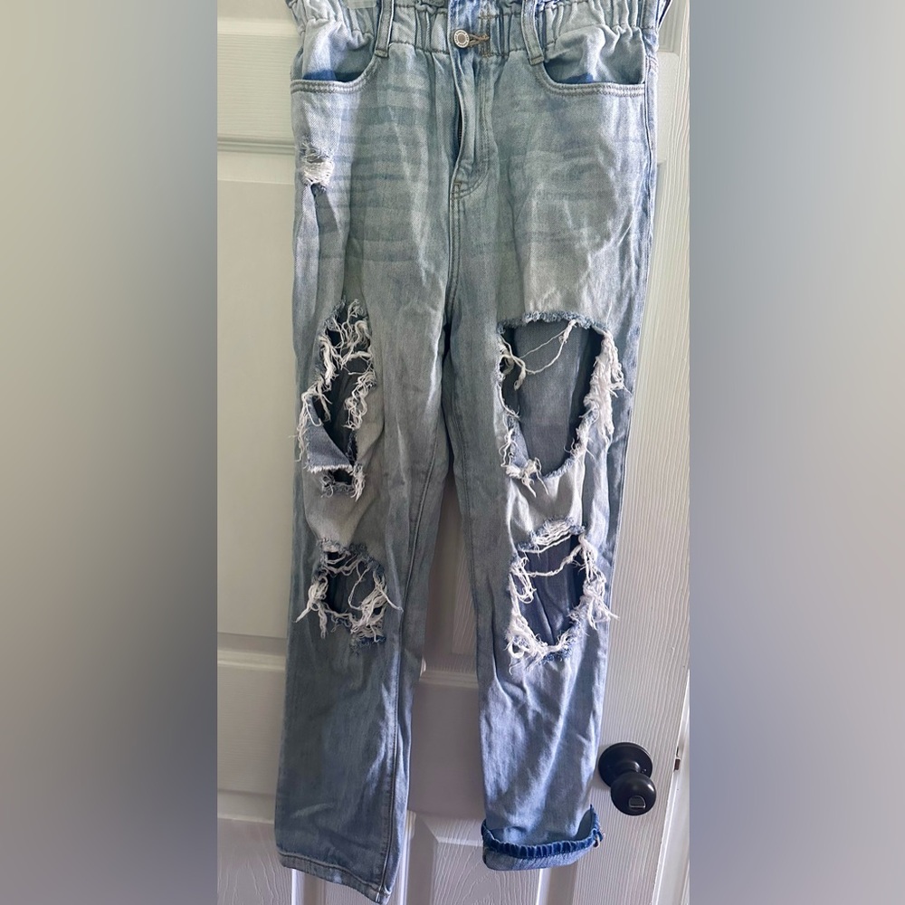 Kancan Paperbag Mom Jean